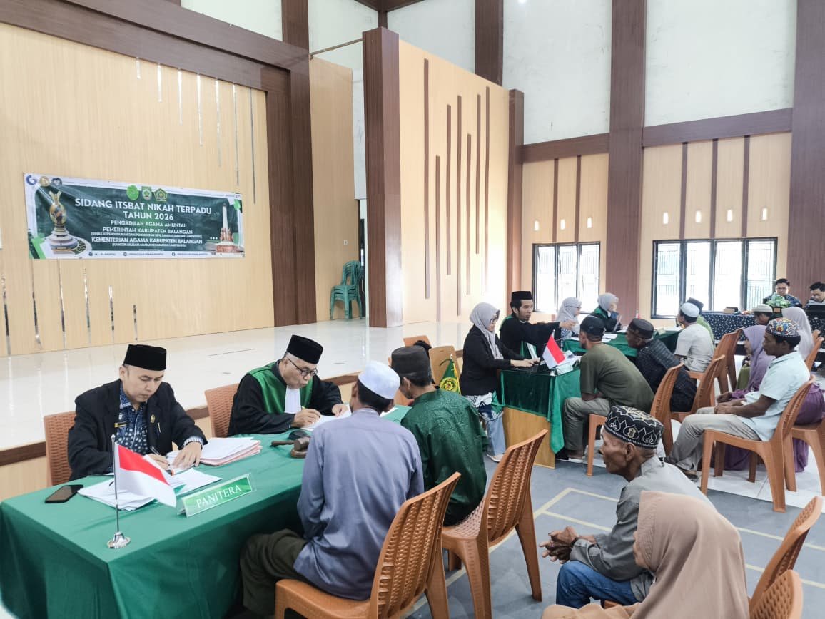 HEBOH! Kali Kedua Digelar, Sidang Itsbat Nikah Terpadu Pengadilan Agama Amuntai Kelas IB Diserbu Warga Lampihong