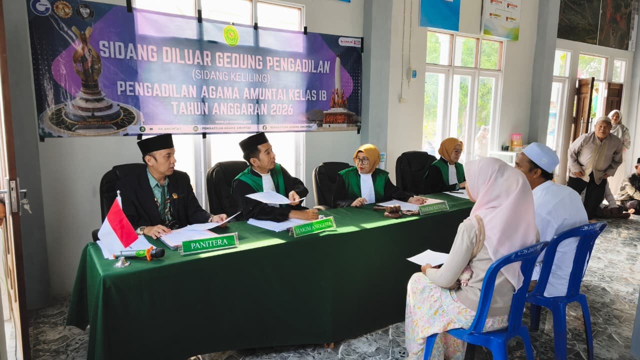 PA Amuntai Gelar Sidang Keliling di Desa Murung Asam